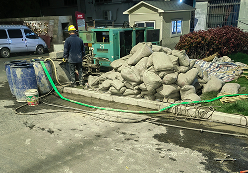 道路下沉抬升注浆